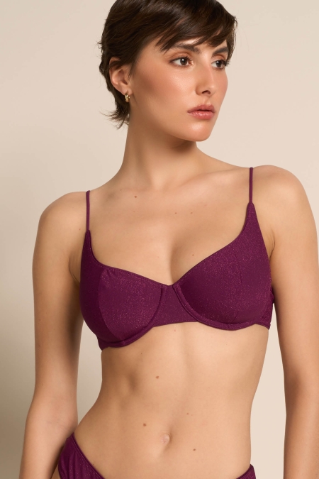 Reggiseno Balconette Lame