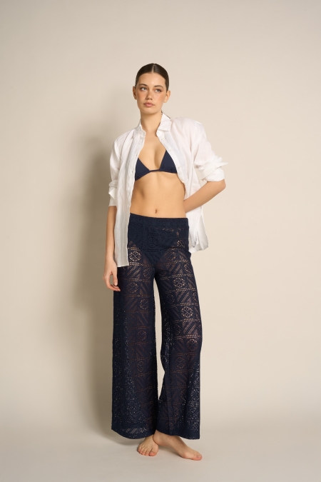 Pantalone Wide Leg Boho