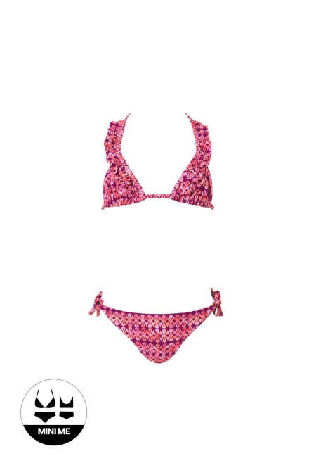 Bikini Bambina Triangolo Costume Hawaiian Reef