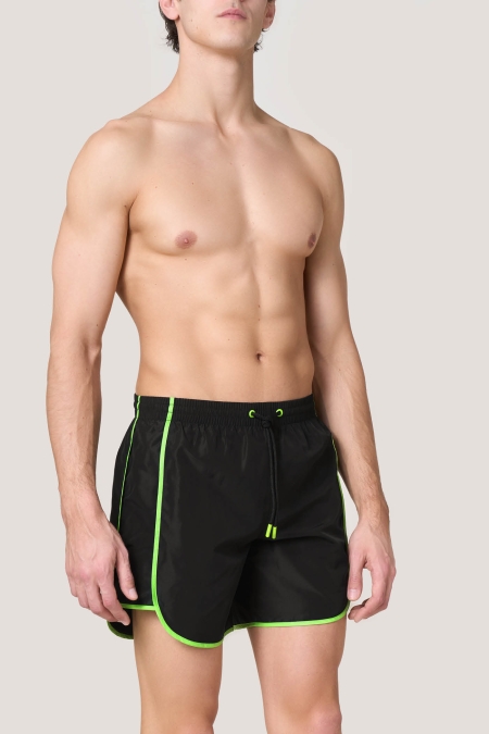 Costume Uomo Volley Piping Fluo