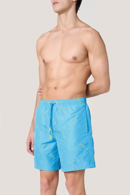 Costume Uomo Midway Ricamo Ippocampo