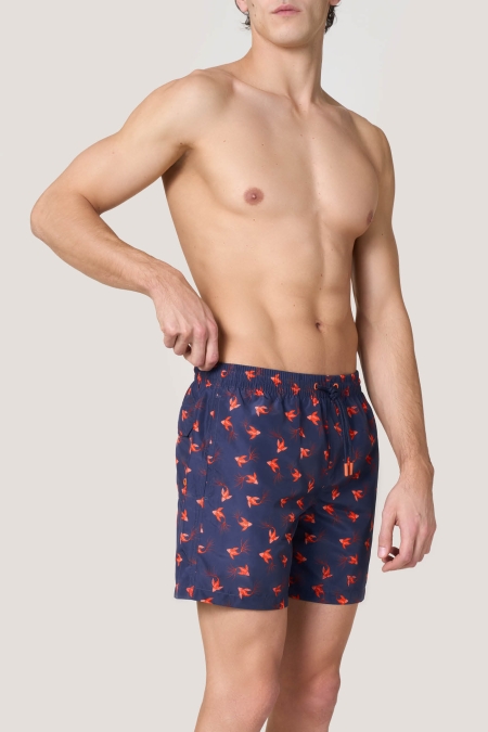 Costume Uomo Boxer Fantasia Red Fish