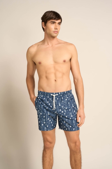 Costume Boxer Fantasia Marine Vibe