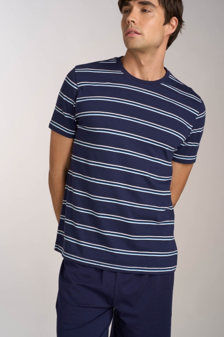 Pigiama Corto Lazy Stripes