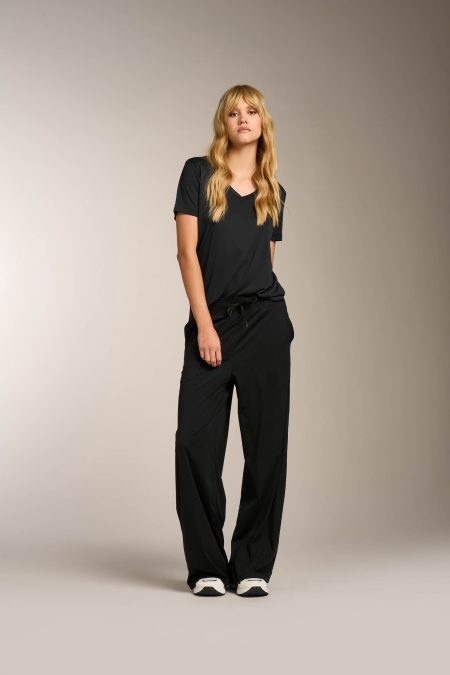 Pantalone Active Wide Leg con Coulisse