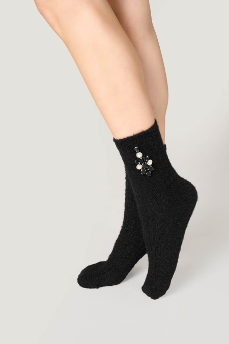 Set Da 6 Paia Di Calze Casual A Costine Da Donna, In Colori - Foto 5