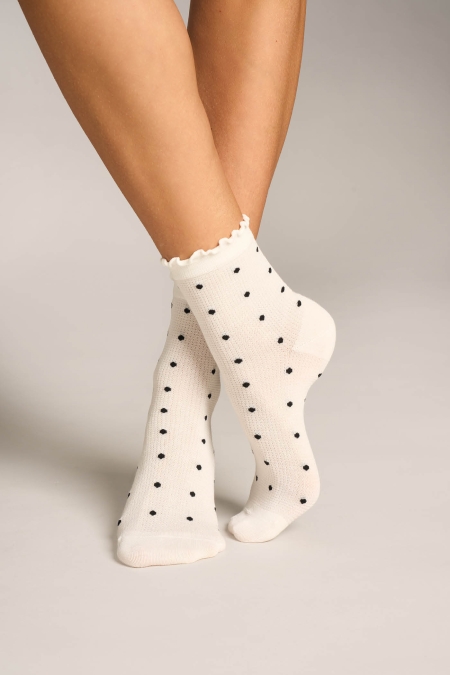 Calzino con Seta Dot Dot