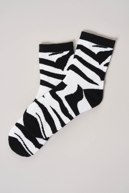 Calzino Fantasia Happy Zebra