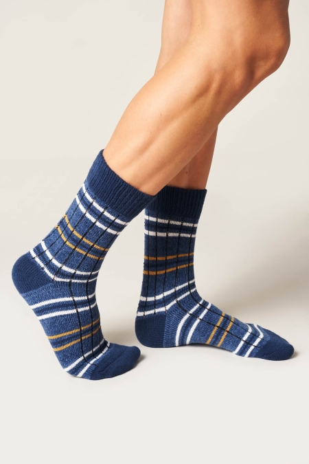 Calza 3/4 a Coste Stripes