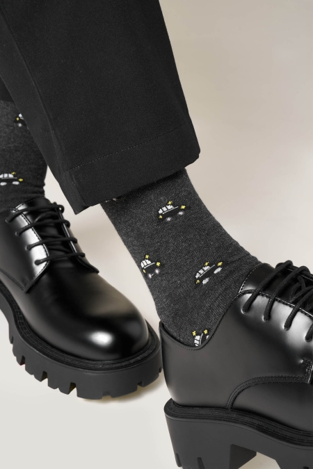 Calza Lunga con Cotone Taxi