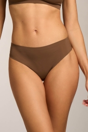 Slip Donna Goldenpoint - Fianco Medio In Pizzo E Microfibra Con Fiore - Foto 5