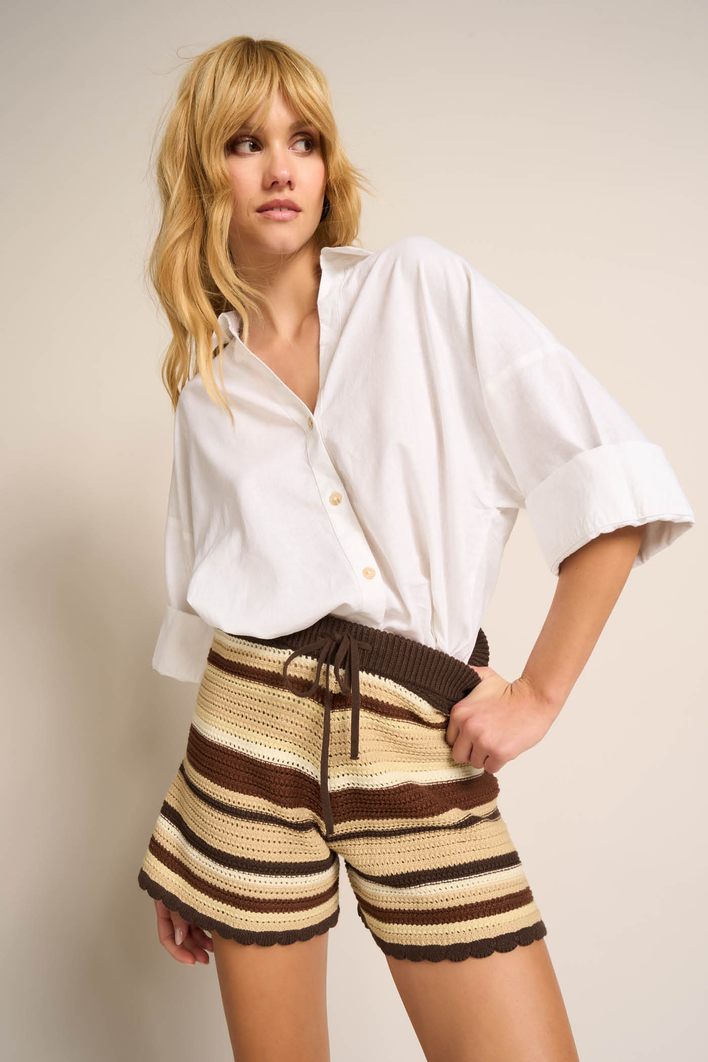 Camicia in Lino manica Lunga