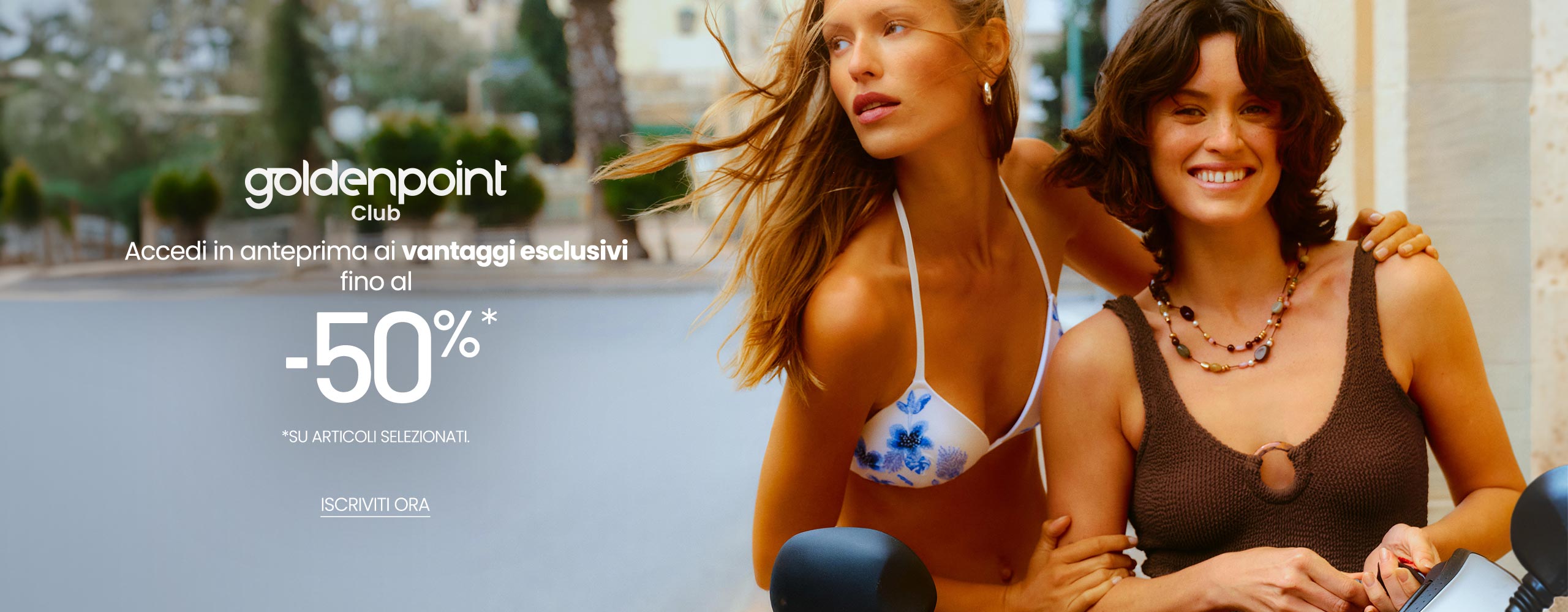 Private Sale Goldenpoint Primavera Estate 2026 – Vantaggi esclusivi fino al -50% per i membri del club
