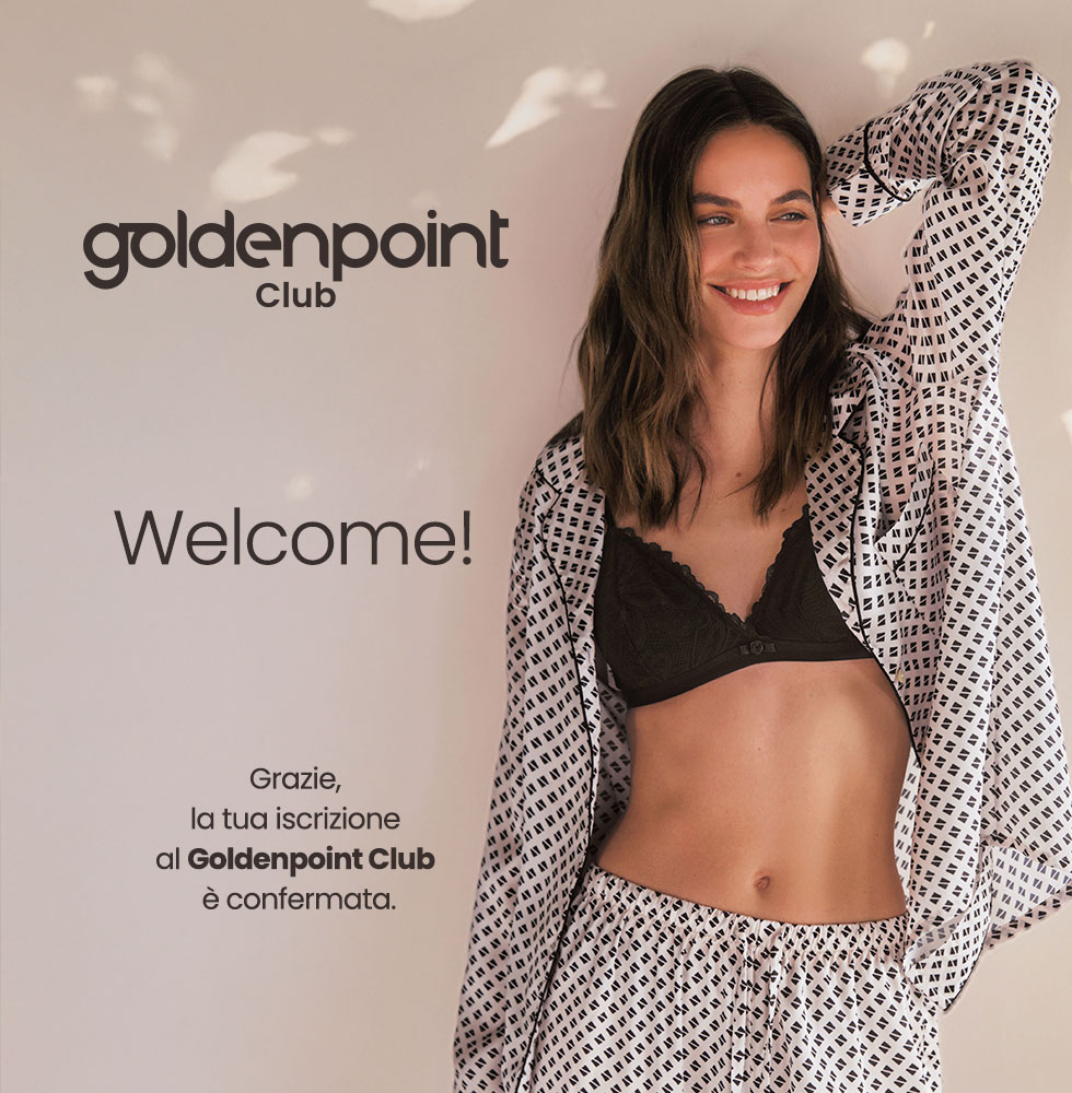 Grazie della tua iscrizione al Goldenpoint Club
