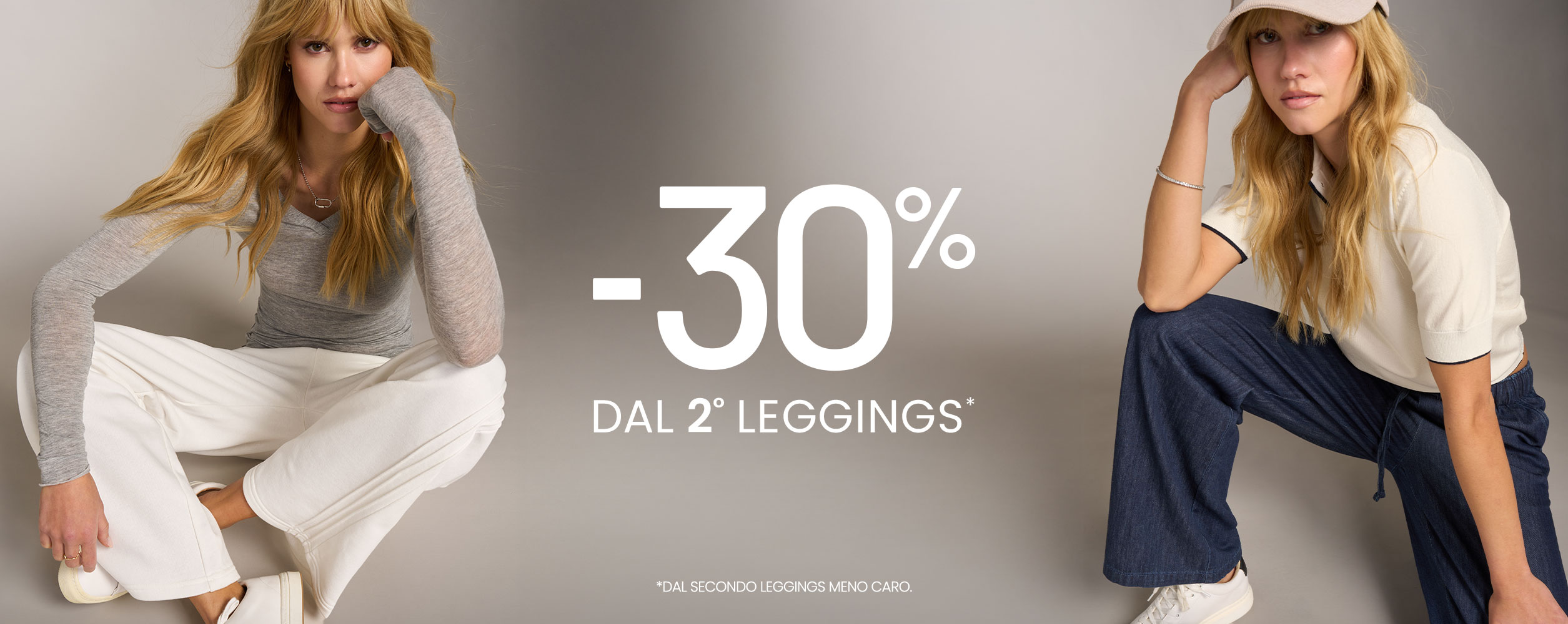 Promo Leggings Goldenpoint – -30% dal secondo articolo