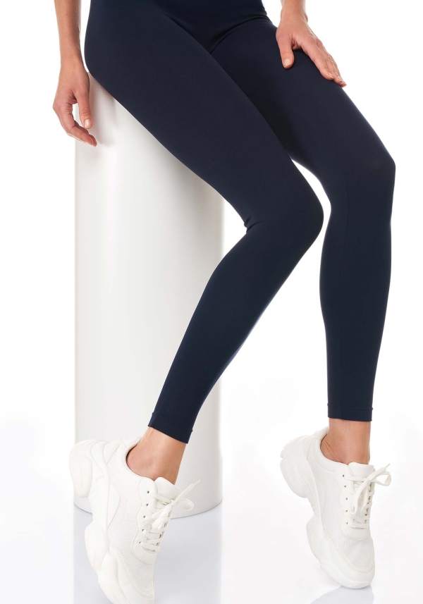 Leggings in microfibra soft touch