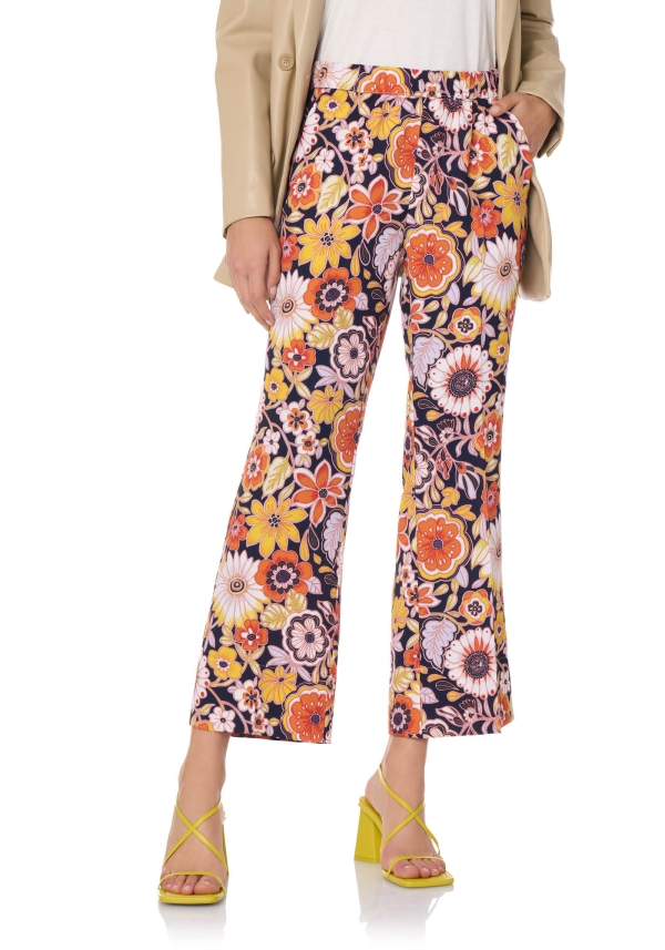 Leggings Flare Fantasia Floreale