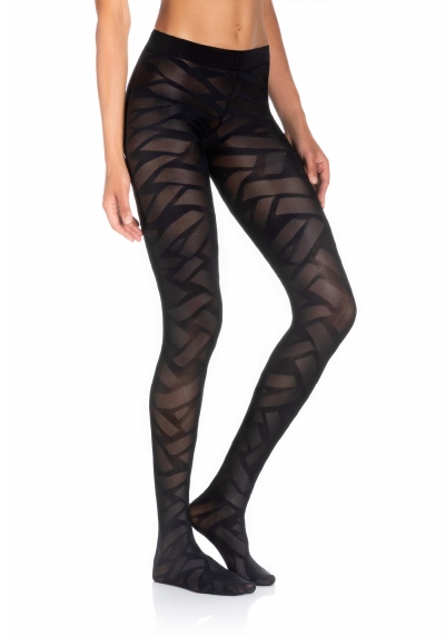 Collant Motivo Astratto Geometrico