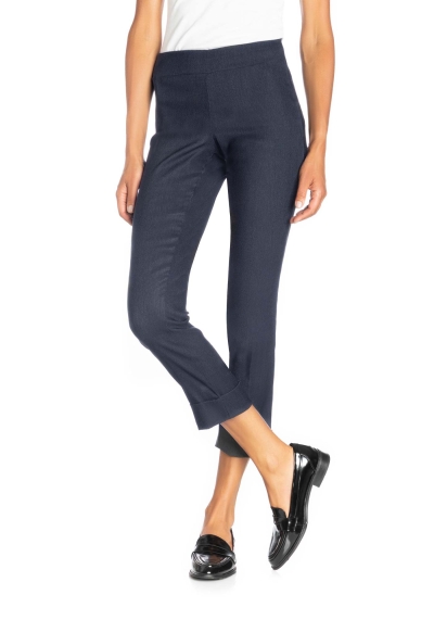 Treggings Flare Tessuto Mélange