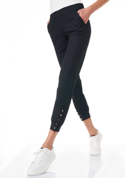 Leggings Straight con polsini