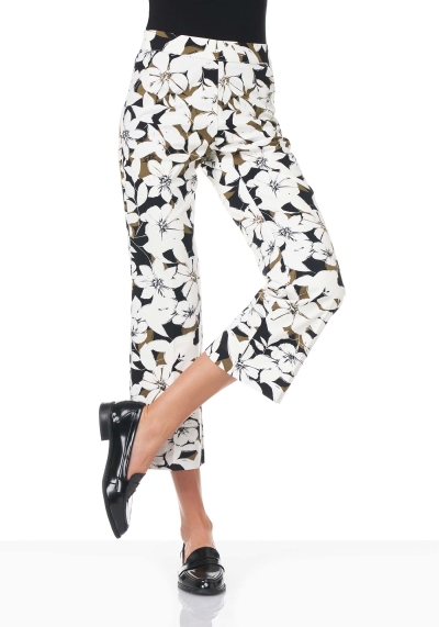 Leggings Flare Fantasia Macro Fiori