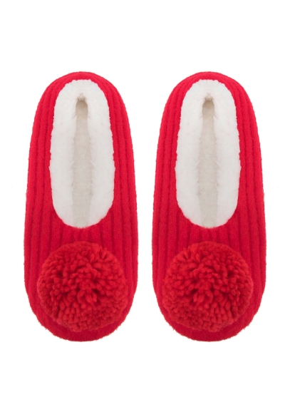 Slipper Antiscivolo Pon Pon Frontale