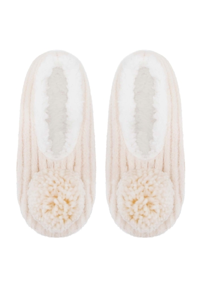 Slipper Antiscivolo Pon Pon Frontale