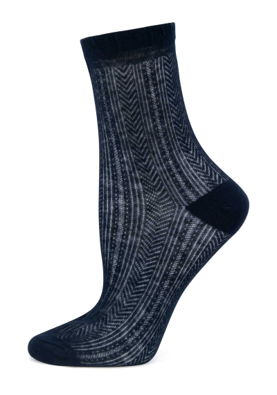 Calzino Motivo Verticale