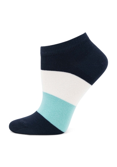 Mini calzino color block